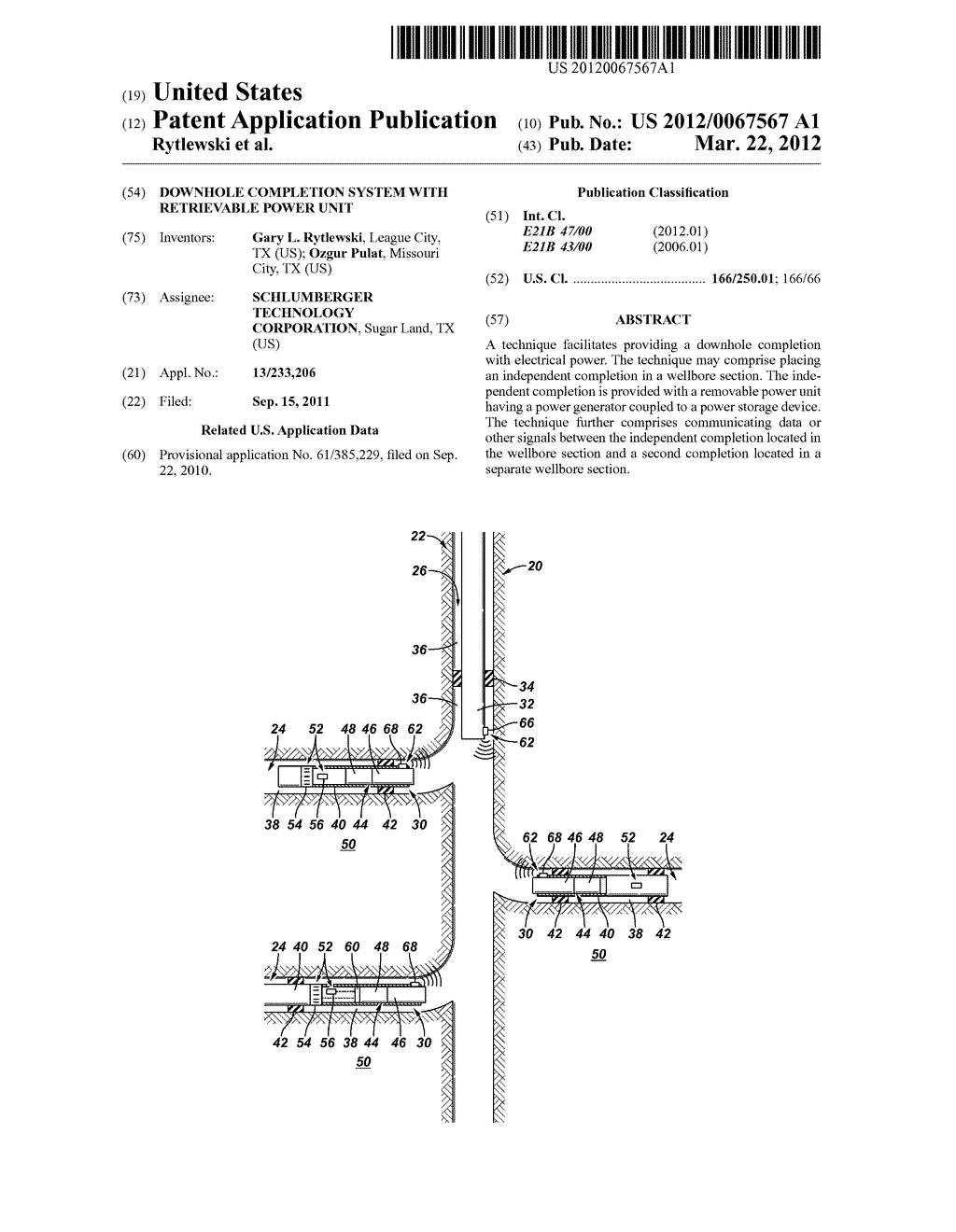 DOWNHOLE COMPLETION SYSTEM WITH RETRIEVABLE POWER UNIT - diagram, schematic, and image 01