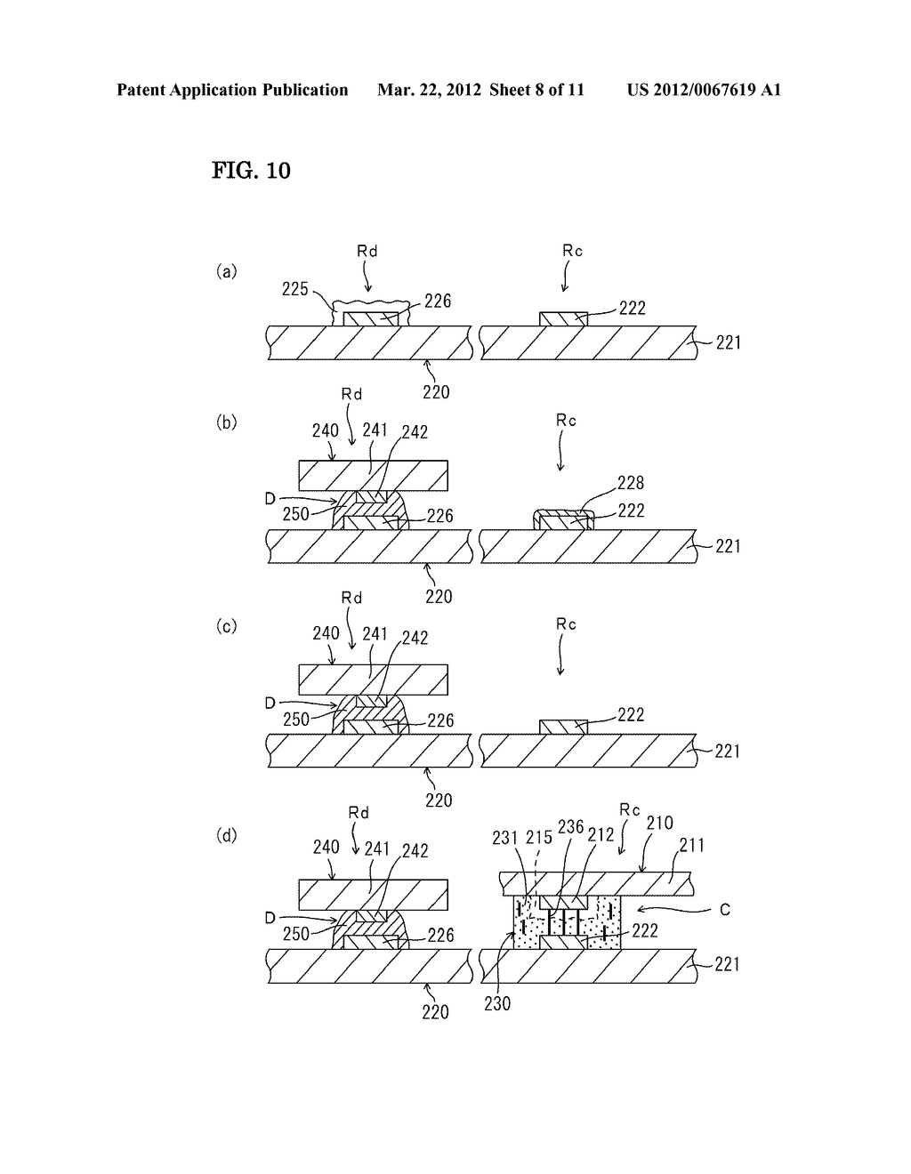 CONNECTION METHOD, CONNECTION STRUCTURE, AND ELECTRONIC DEVICE - diagram, schematic, and image 09