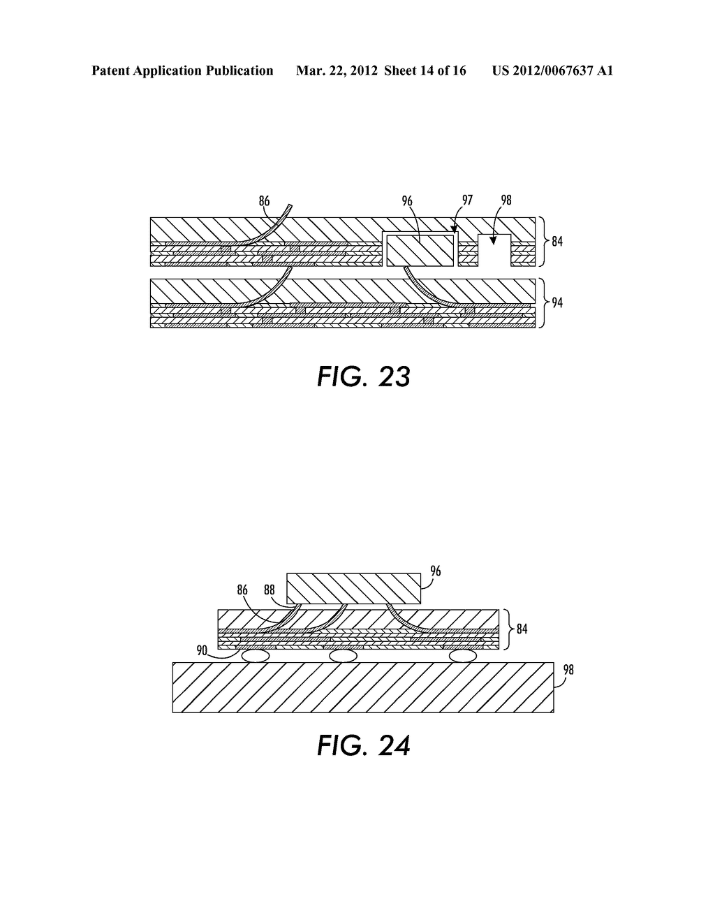 Interposer with microspring contacts and methods of making and using same - diagram, schematic, and image 15