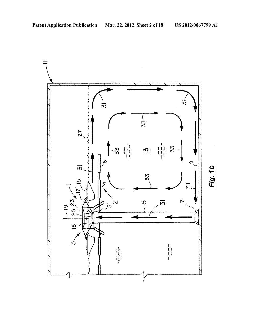 WATER CIRCULATION SYSTEMS WITH AIR STRIPPING ARRANGEMENTS FOR MUNICIPAL     WATER TANKS, PONDS, AND OTHER POTABLE BODIES OF WATER - diagram, schematic, and image 03