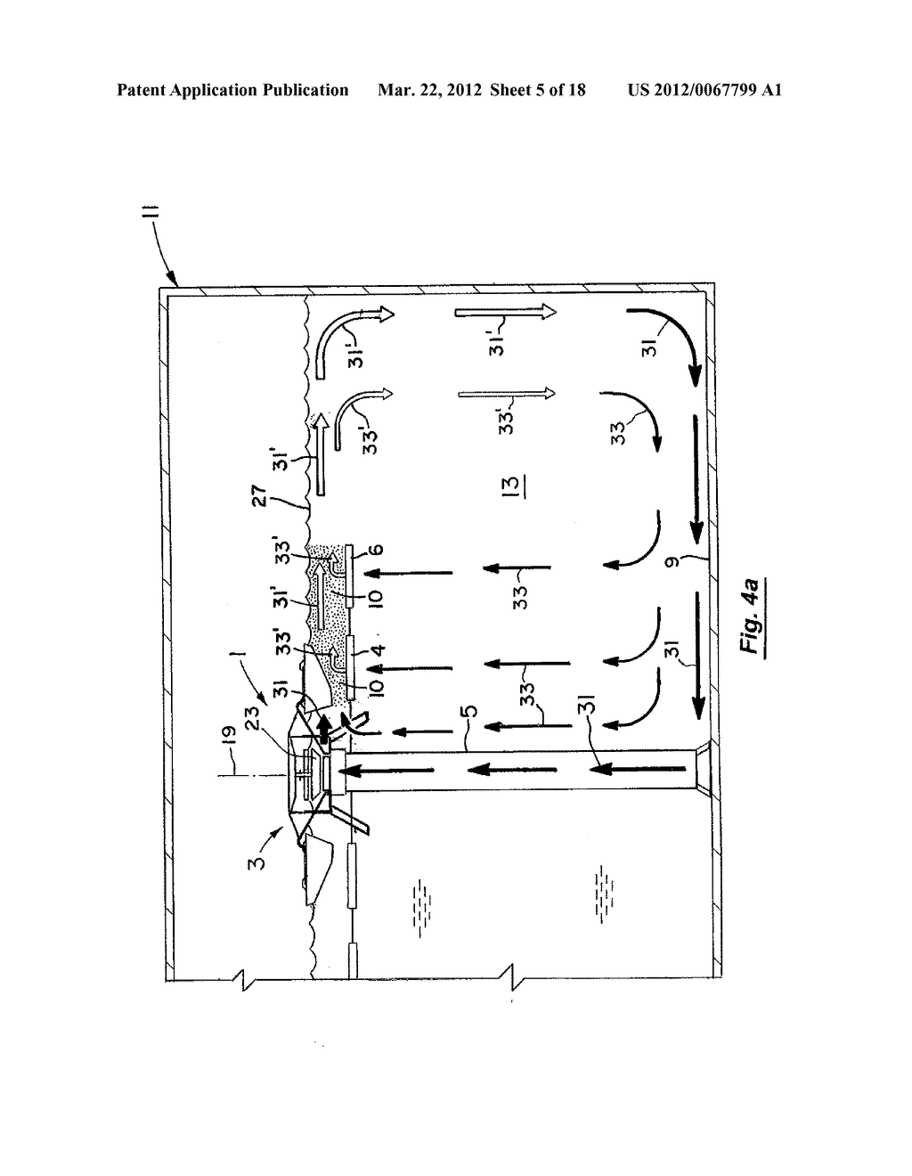 WATER CIRCULATION SYSTEMS WITH AIR STRIPPING ARRANGEMENTS FOR MUNICIPAL     WATER TANKS, PONDS, AND OTHER POTABLE BODIES OF WATER - diagram, schematic, and image 06