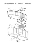 ARRANGEMENT OF FILTER ASSEMBLY FOR WATER DISPENSING-STORAGE DEVICE diagram and image