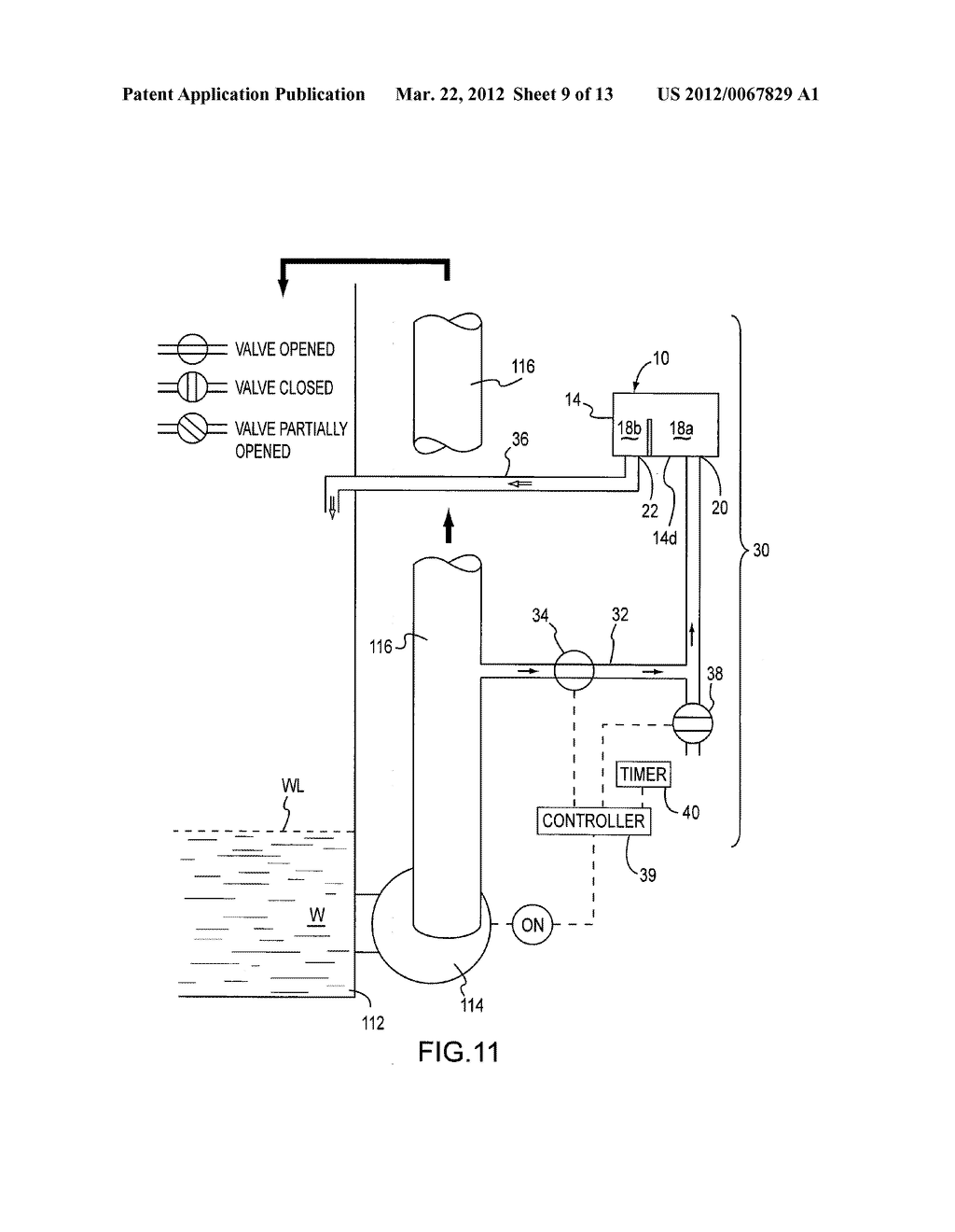 WATER TREATMENT FEEDER DEVICE AND A WATER TREATMENT FEEDER SYSTEM - diagram, schematic, and image 10