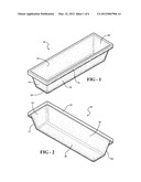 FLEXIBLE DRYWALL MUD PAN diagram and image