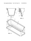 FLEXIBLE DRYWALL MUD PAN diagram and image