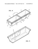 FLEXIBLE DRYWALL MUD PAN diagram and image