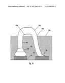 ELECTRICAL CONTACT STRUCTURES SUITABLE FOR USE ON WAFER TRANSLATORS AND     METHODS OF MAKING SAME diagram and image