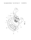 DUAL-BEARING REEL CLUTCH CONTROL DEVICE diagram and image