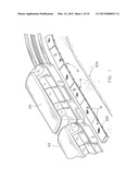 Cable tray apparatus for a people mover system diagram and image