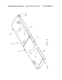 Cable tray apparatus for a people mover system diagram and image