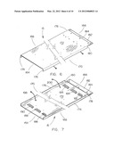 Cable tray apparatus for a people mover system diagram and image