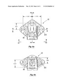 MOUNT FOR A MOBILE SATELLITE ANTENNA SYSTEM WITH VIBRATION AND SHOCK     ISOLATION diagram and image