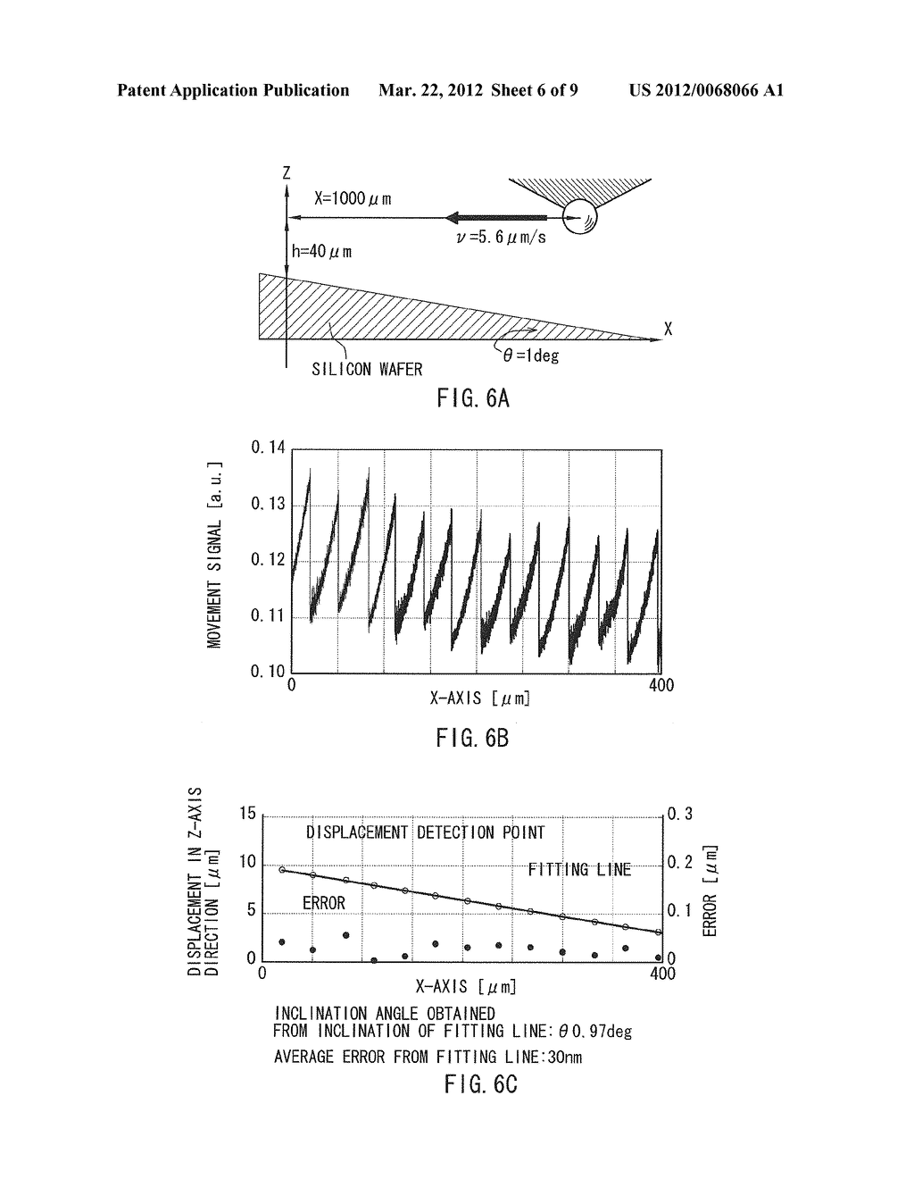 DISPLACEMENT MEASURING DEVICE AND DISPLACEMENT MEASURING METHOD - diagram, schematic, and image 07