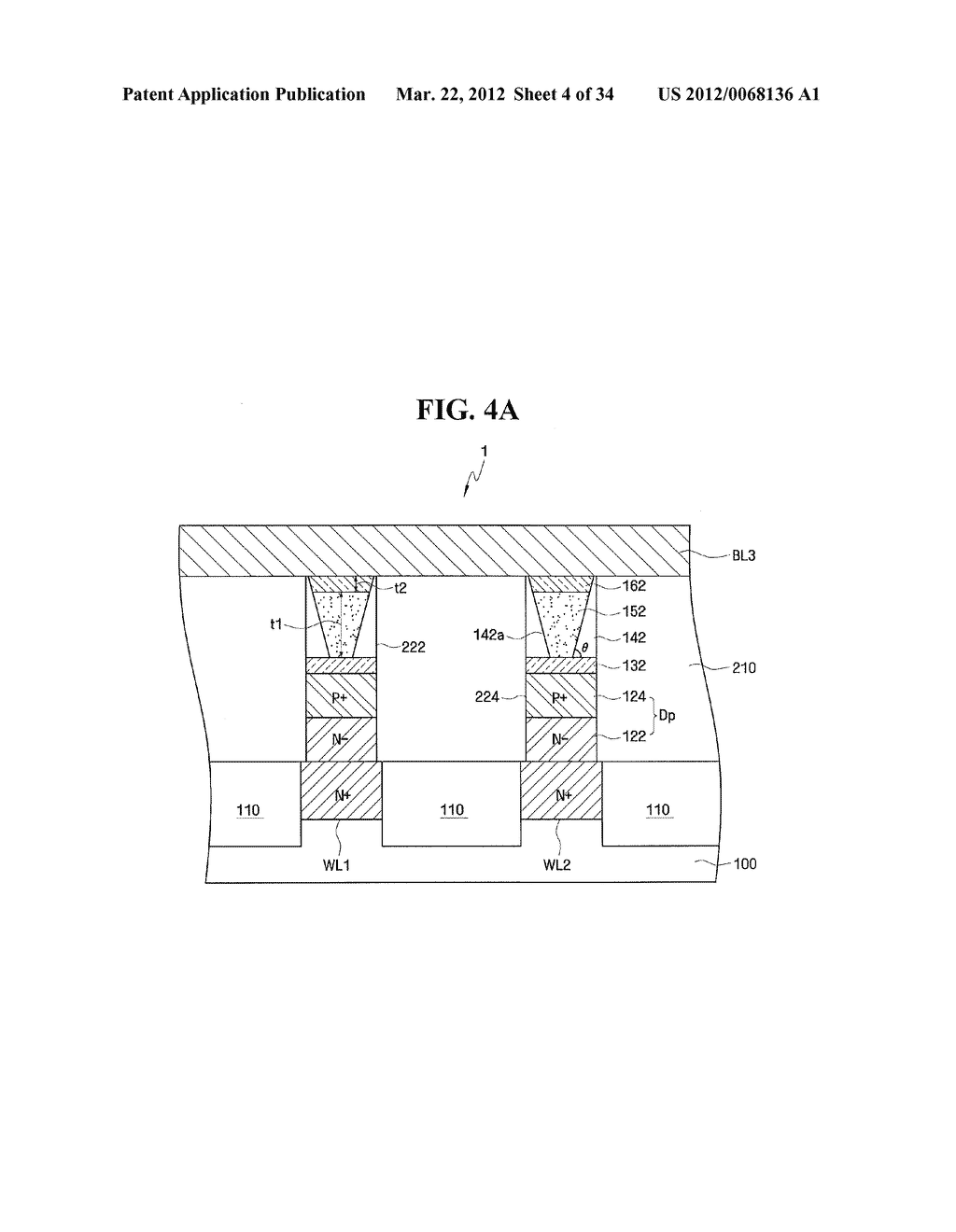 Phase Change Memory Device, Storage System Having the Same and Fabricating     Method Thereof - diagram, schematic, and image 05