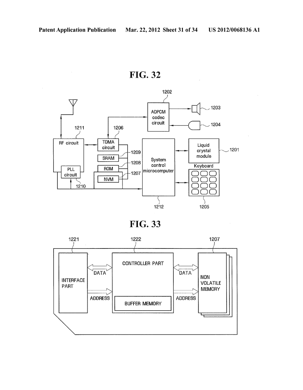 Phase Change Memory Device, Storage System Having the Same and Fabricating     Method Thereof - diagram, schematic, and image 32