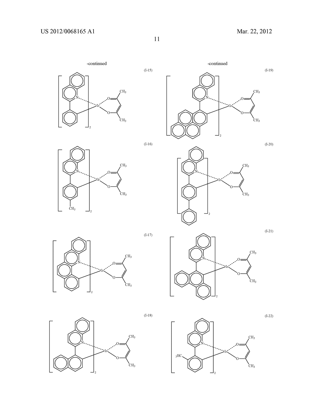 ORGANIC ELECTROLUMINESCENCE ELEMENT - diagram, schematic, and image 16