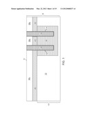 SELF-ALIGNED STRAP FOR EMBEDDED CAPACITOR AND REPLACEMENT GATE DEVICES diagram and image