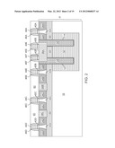 SELF-ALIGNED STRAP FOR EMBEDDED CAPACITOR AND REPLACEMENT GATE DEVICES diagram and image