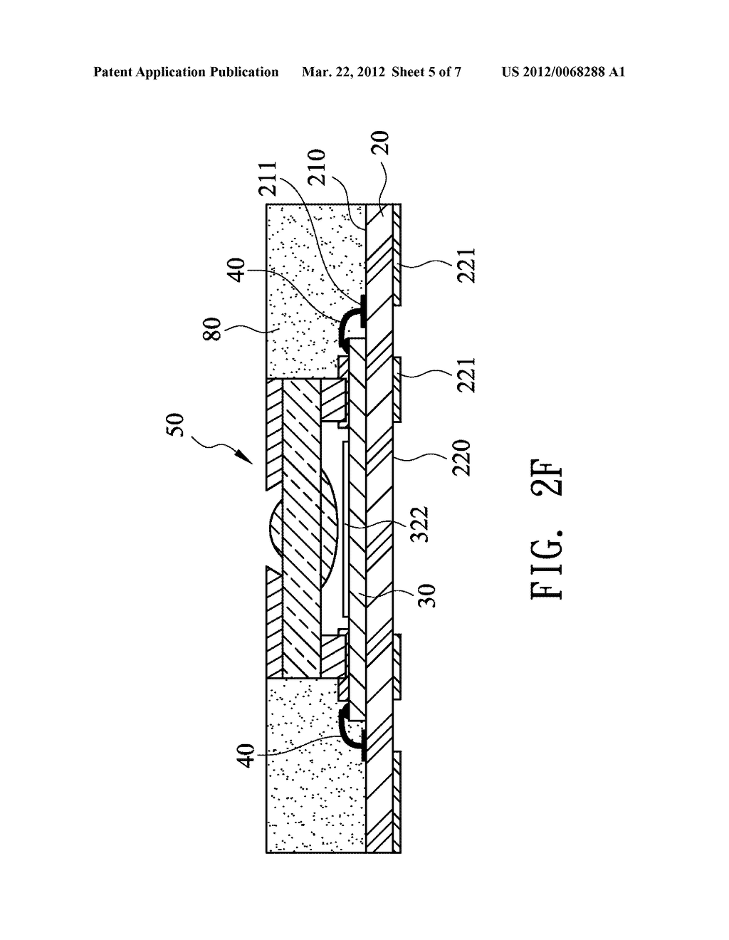 MANUFACTURING METHOD OF MOLDED IMAGE SENSOR PACKAGING STRUCTURE WITH     PREDETERMINED FOCAL LENGTH AND THE STRUCTURE USING THE SAME - diagram, schematic, and image 06