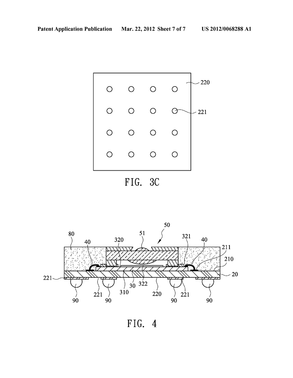 MANUFACTURING METHOD OF MOLDED IMAGE SENSOR PACKAGING STRUCTURE WITH     PREDETERMINED FOCAL LENGTH AND THE STRUCTURE USING THE SAME - diagram, schematic, and image 08