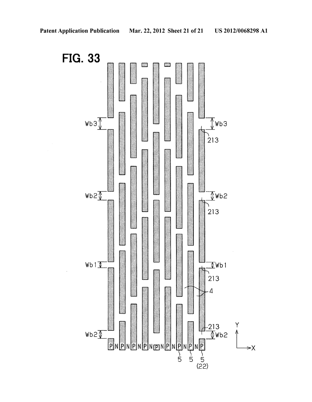 SEMICONDUCTOR DEVICE HAVING SUPER JUNCTION STRUCTURE AND METHOD FOR     MANUFACTURING THE SAME - diagram, schematic, and image 22