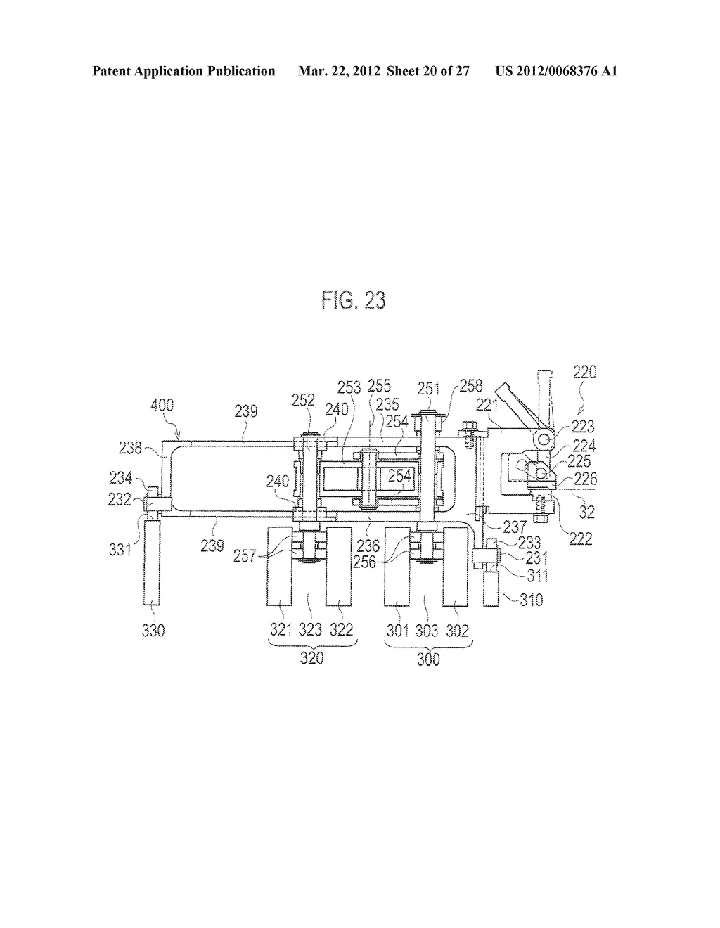 RAIL SUPPORT DEVICE AND SHEET STRETCHING METHOD - diagram, schematic, and image 21