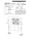 MULTI-PURPOSE REVERSIBLE TARGET, STAND, AND DISPLAY diagram and image