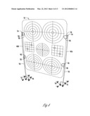 MULTI-PURPOSE REVERSIBLE TARGET, STAND, AND DISPLAY diagram and image