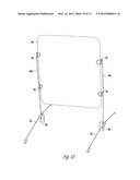 MULTI-PURPOSE REVERSIBLE TARGET, STAND, AND DISPLAY diagram and image