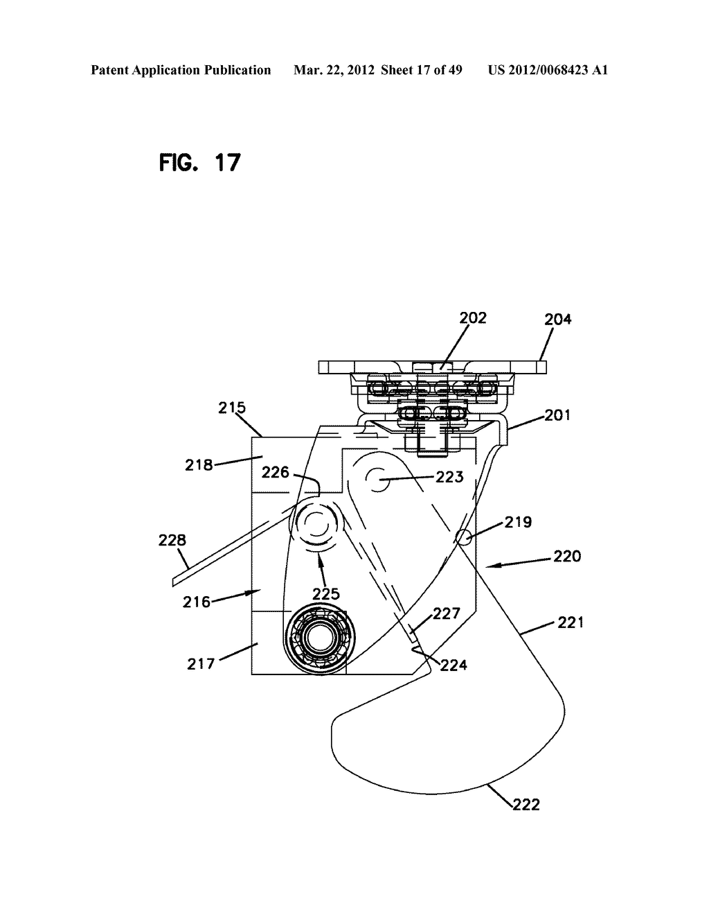 CASTER WHEEL ARRANGEMENTS - diagram, schematic, and image 18