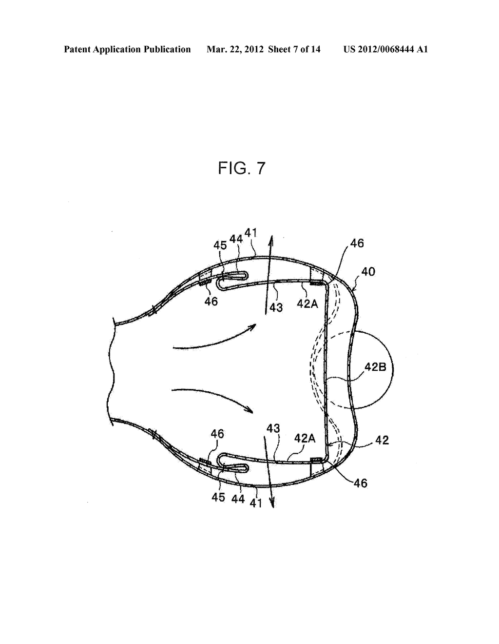 AIRBAG DEVICE - diagram, schematic, and image 08