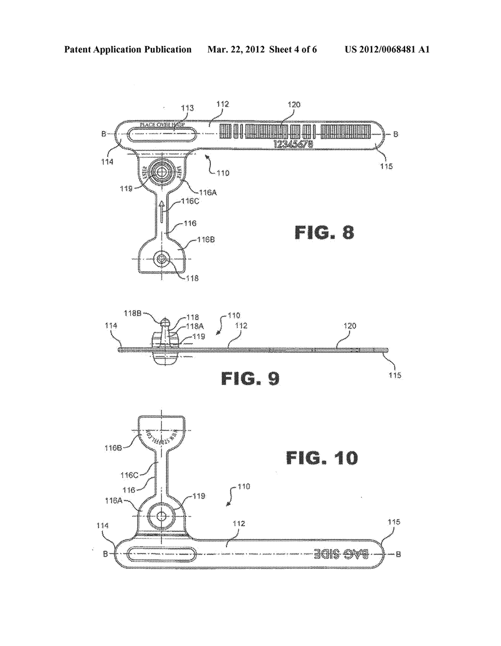 SECURITY SEAL FOR LATCH AND HASP CLOSURE - diagram, schematic, and image 05