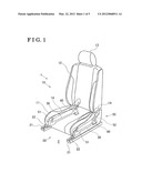 SEAT APPARATUS FOR VEHICLE diagram and image