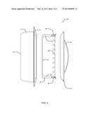 RECESSED STORAGE COMPARTMENT diagram and image