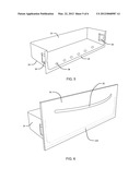 RECESSED STORAGE COMPARTMENT diagram and image