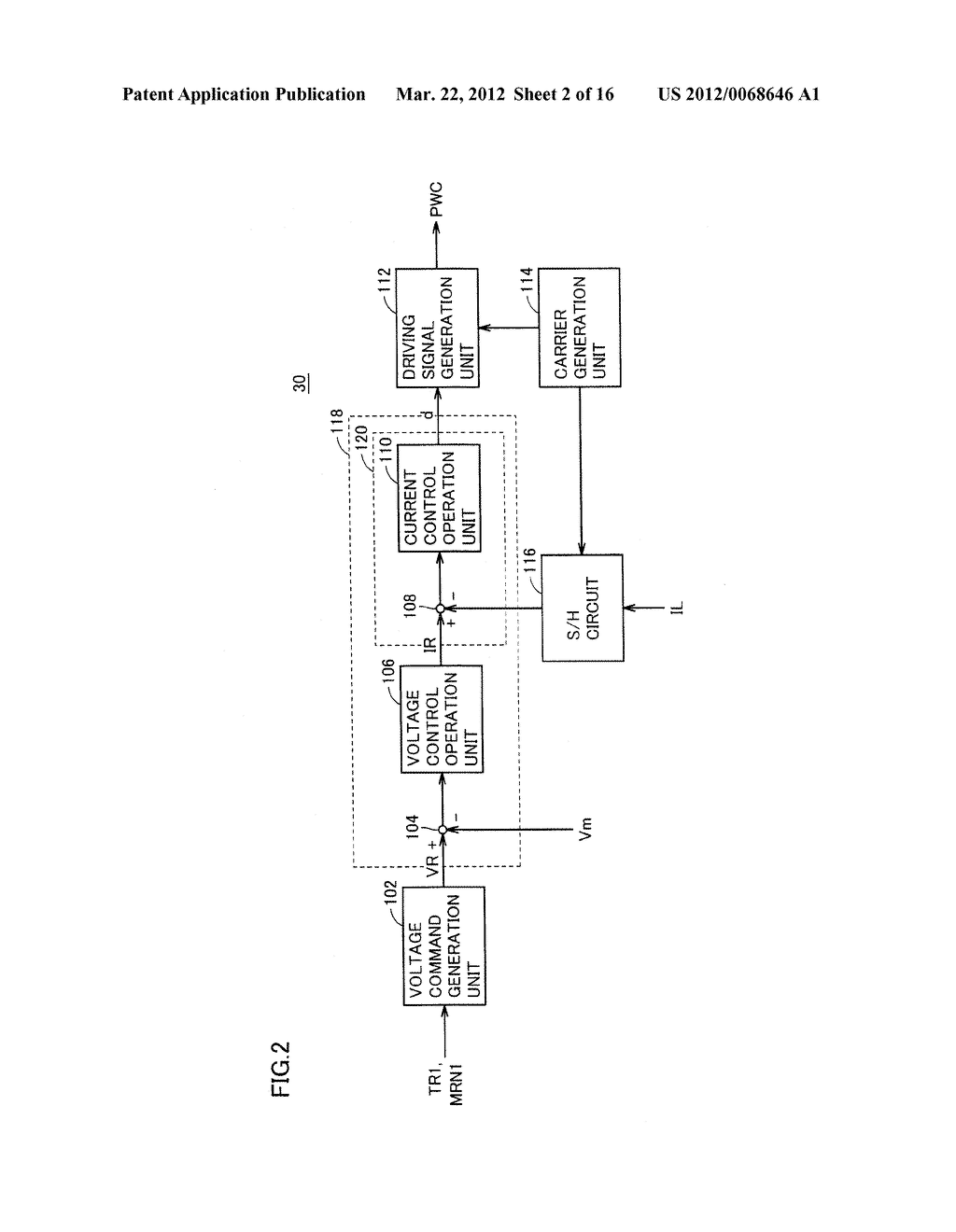 CONTROL DEVICE FOR CONVERTER AND ELECTRICALLY POWERED VEHICLE PROVIDED     WITH THE SAME - diagram, schematic, and image 03