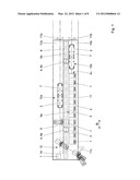 SYSTEM FOR REPLACING A BATTERY OF A GROUND TRANSPORTATION VEHICLE,     PARTICULARLY OF AN UNMANNED HEAVY-DUTY TRANSPORTATION VEHICLE FOR ISO     CONTAINERS diagram and image