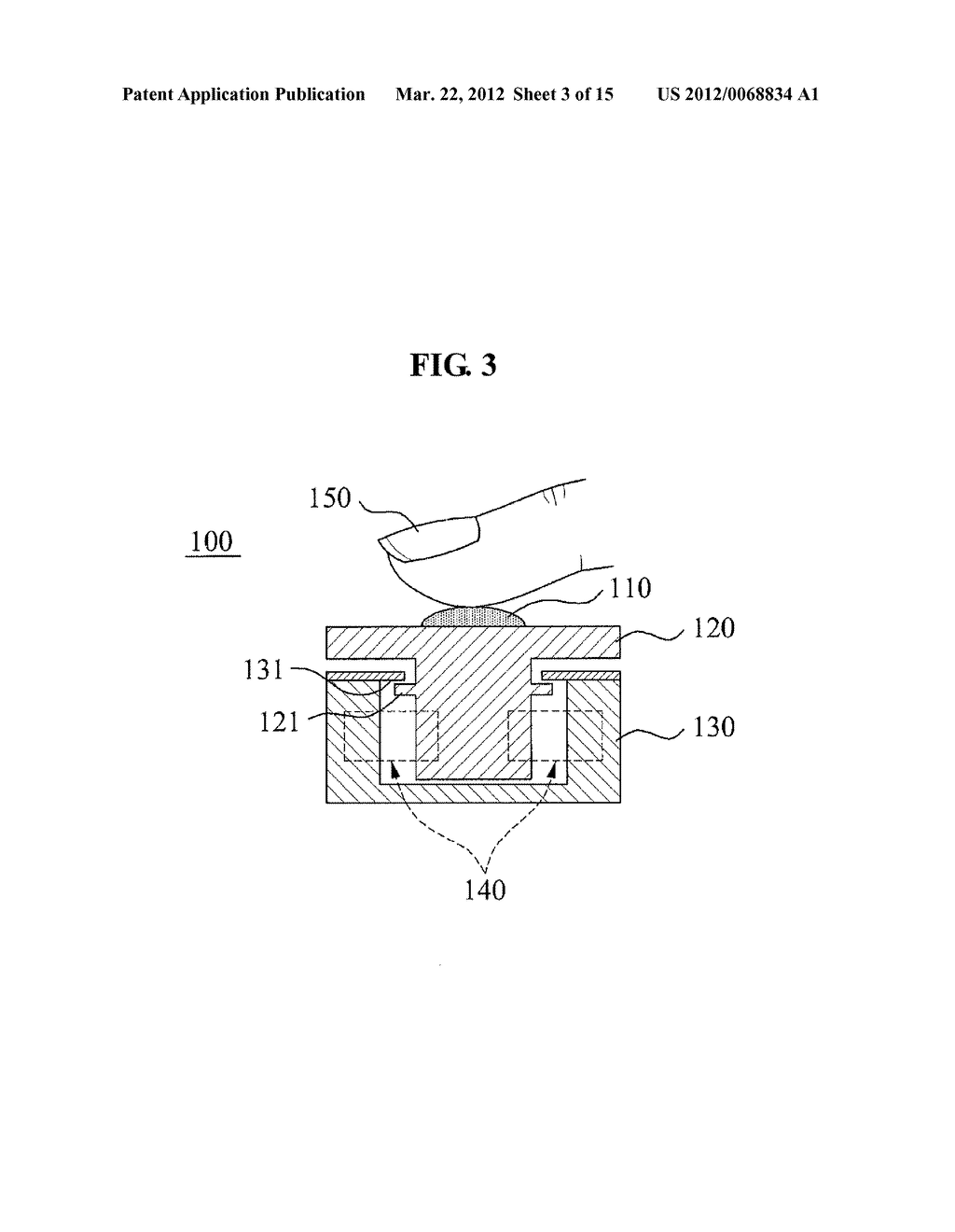 SYSTEM, APPARATUS, AND METHOD PROVIDING 3-DIMENSIONAL TACTILE FEEDBACK - diagram, schematic, and image 04