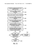 Method of Controlling a Collision Warning System Using Line of Sight diagram and image