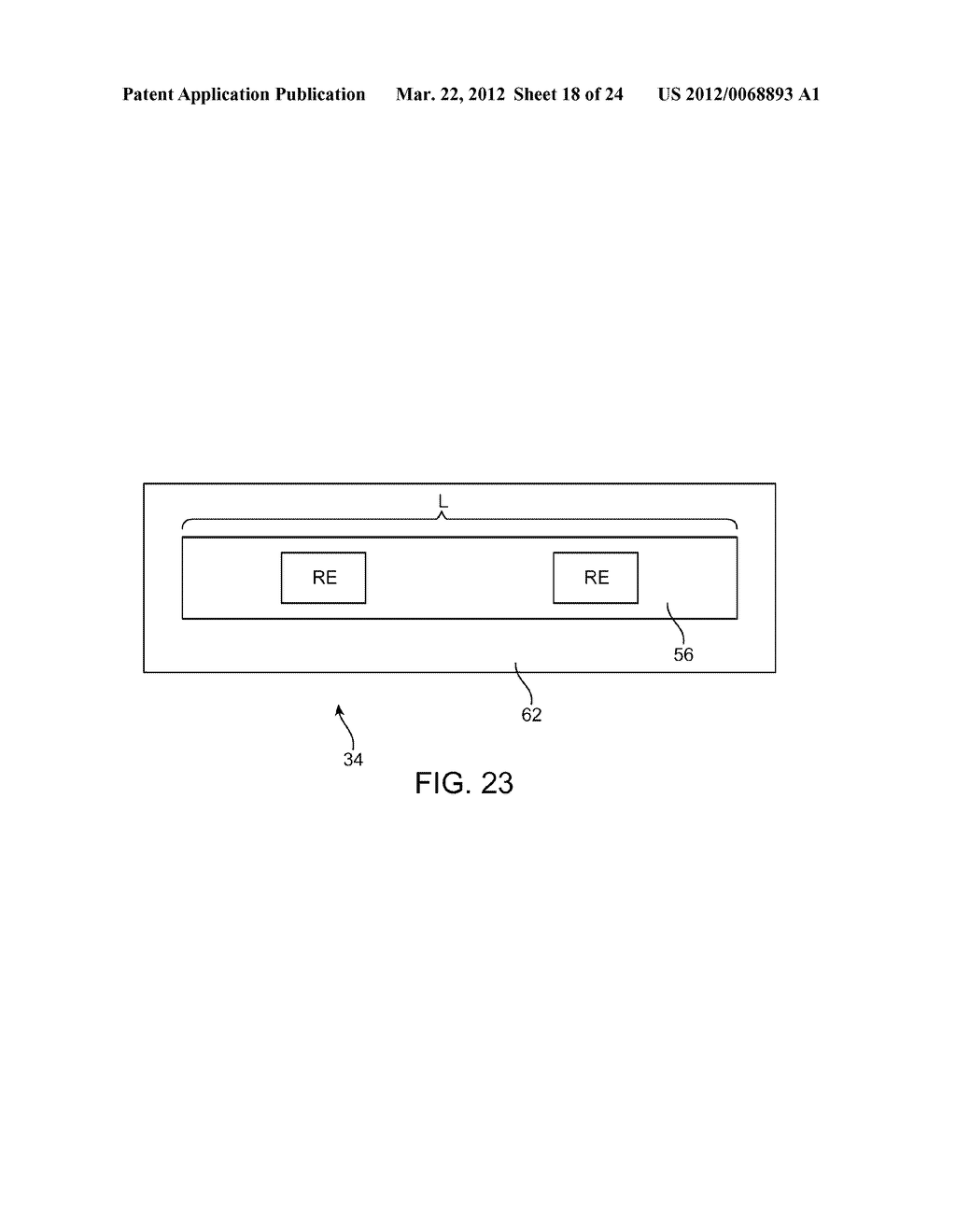 ANTENNA STRUCTURES HAVING RESONATING ELEMENTS AND PARASITIC ELEMENTS     WITHIN SLOTS IN CONDUCTIVE ELEMENTS - diagram, schematic, and image 19