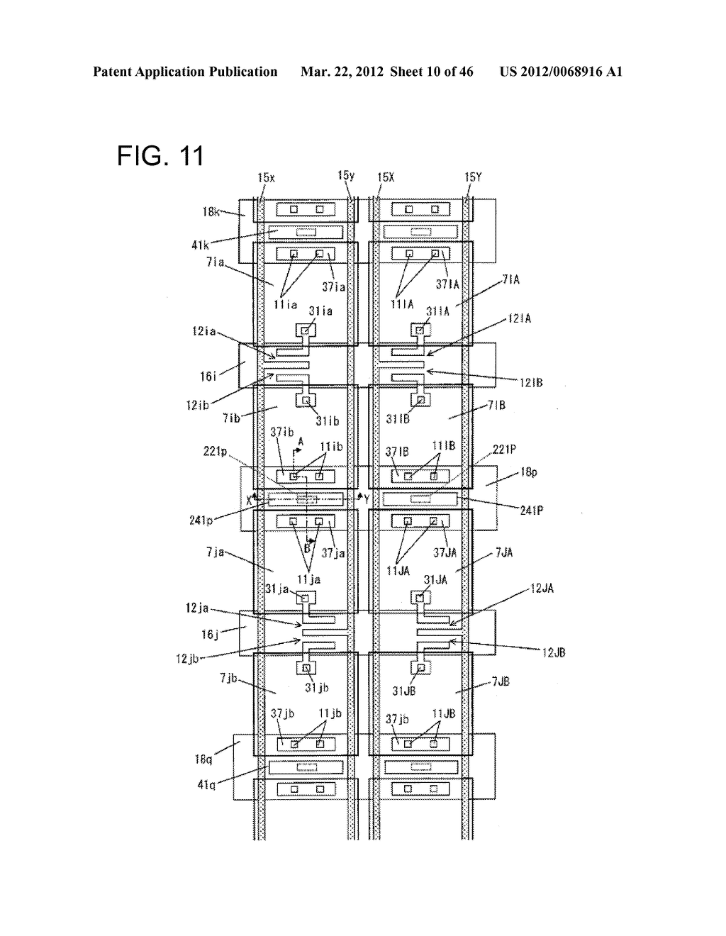 ACTIVE MATRIX SUBSTRATE, LIQUID CRYSTAL PANEL, LIQUID CRYSTAL DISPLAY     DEVICE, AND TELEVISION RECEIVER - diagram, schematic, and image 11