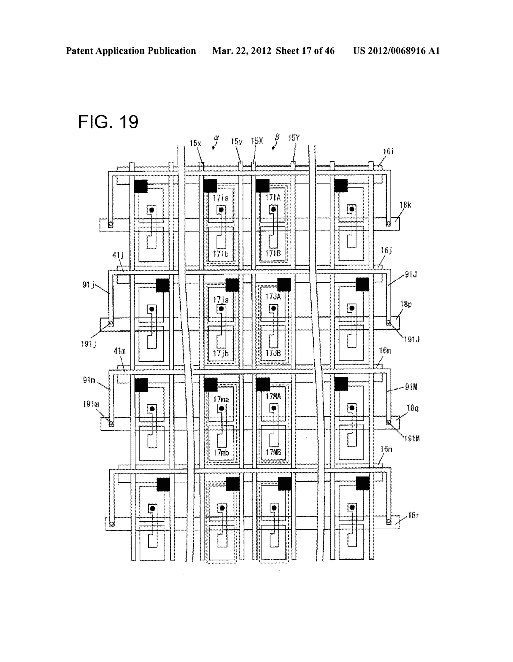 ACTIVE MATRIX SUBSTRATE, LIQUID CRYSTAL PANEL, LIQUID CRYSTAL DISPLAY     DEVICE, AND TELEVISION RECEIVER - diagram, schematic, and image 18