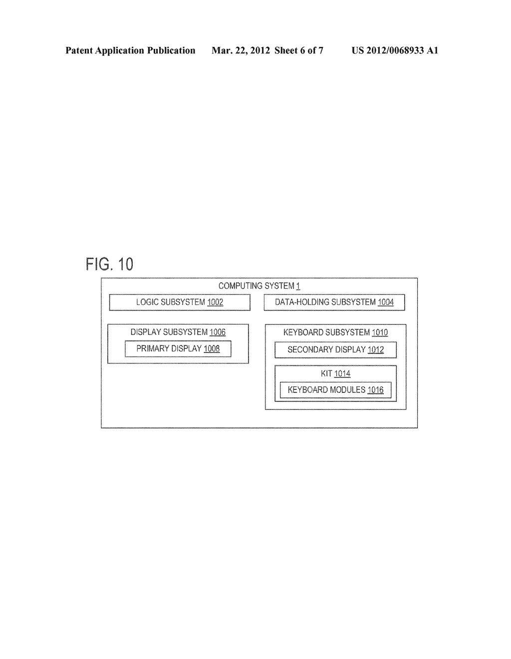 INTERACTIVE KEYBOARD WITH MULTIPLE DIFFERENT KEY ARRANGEMENTS - diagram, schematic, and image 07