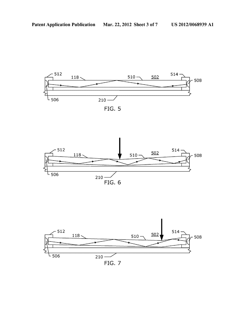 TOUCH-SENSITIVE DISPLAY WITH DEPRESSION DETECTION AND METHOD - diagram, schematic, and image 04