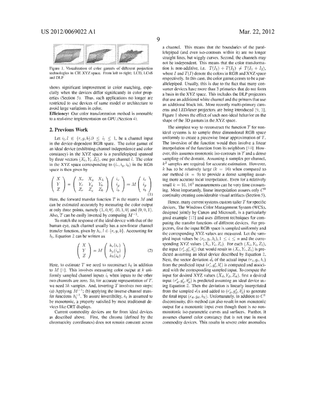 COLOR SEAMLESSNESS ACROSS TILED MULTI-PROJECTOR DISPLAYS - diagram, schematic, and image 17