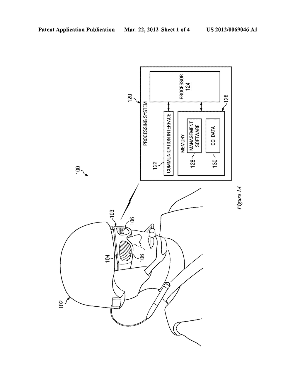 SYSTEMS AND METHODS FOR DISPLAYING COMPUTER-GENERATED IMAGES ON A HEAD     MOUNTED DEVICE - diagram, schematic, and image 02