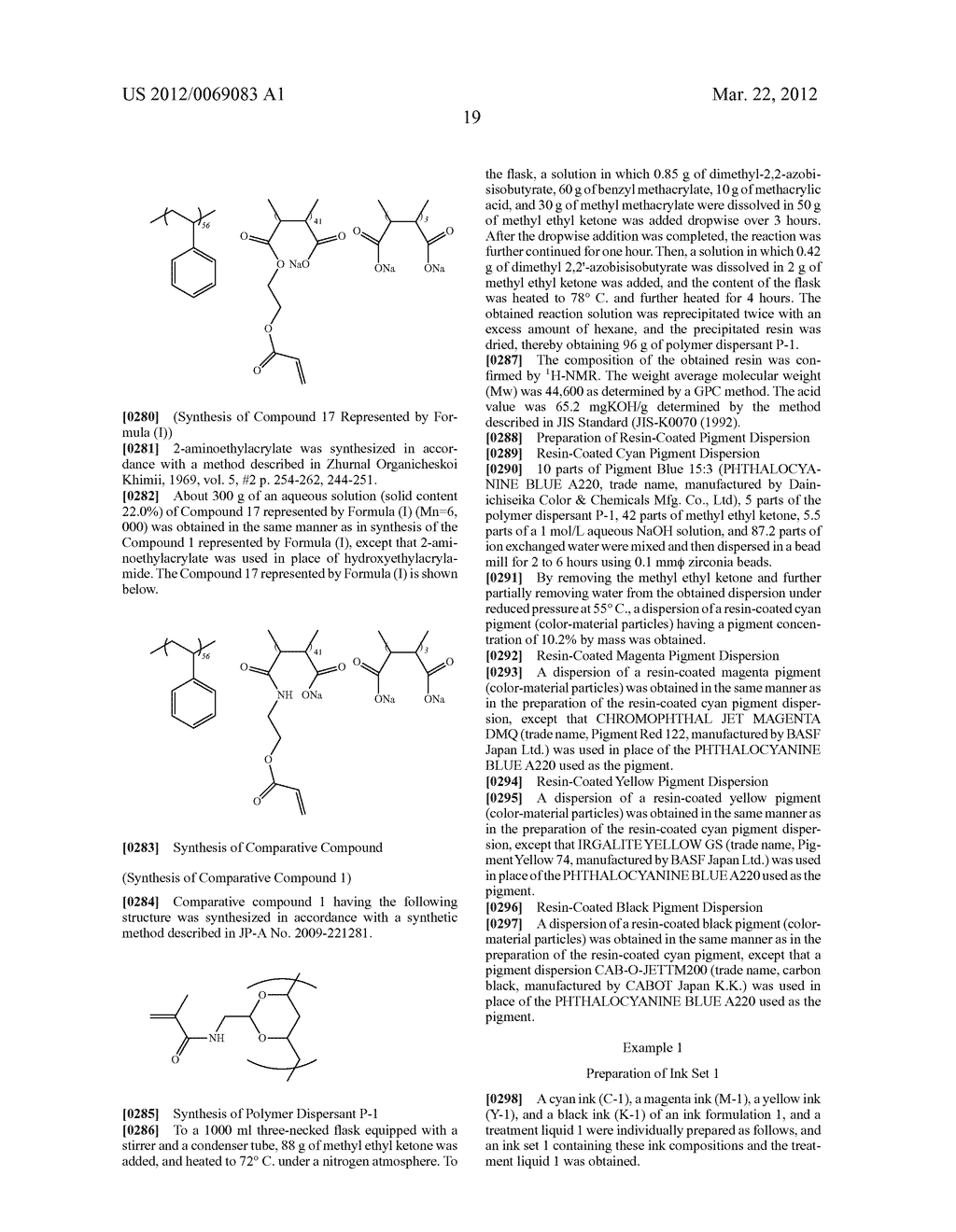 INK COMPOSITION, INK SET AND IMAGE FORMING METHOD - diagram, schematic, and image 20