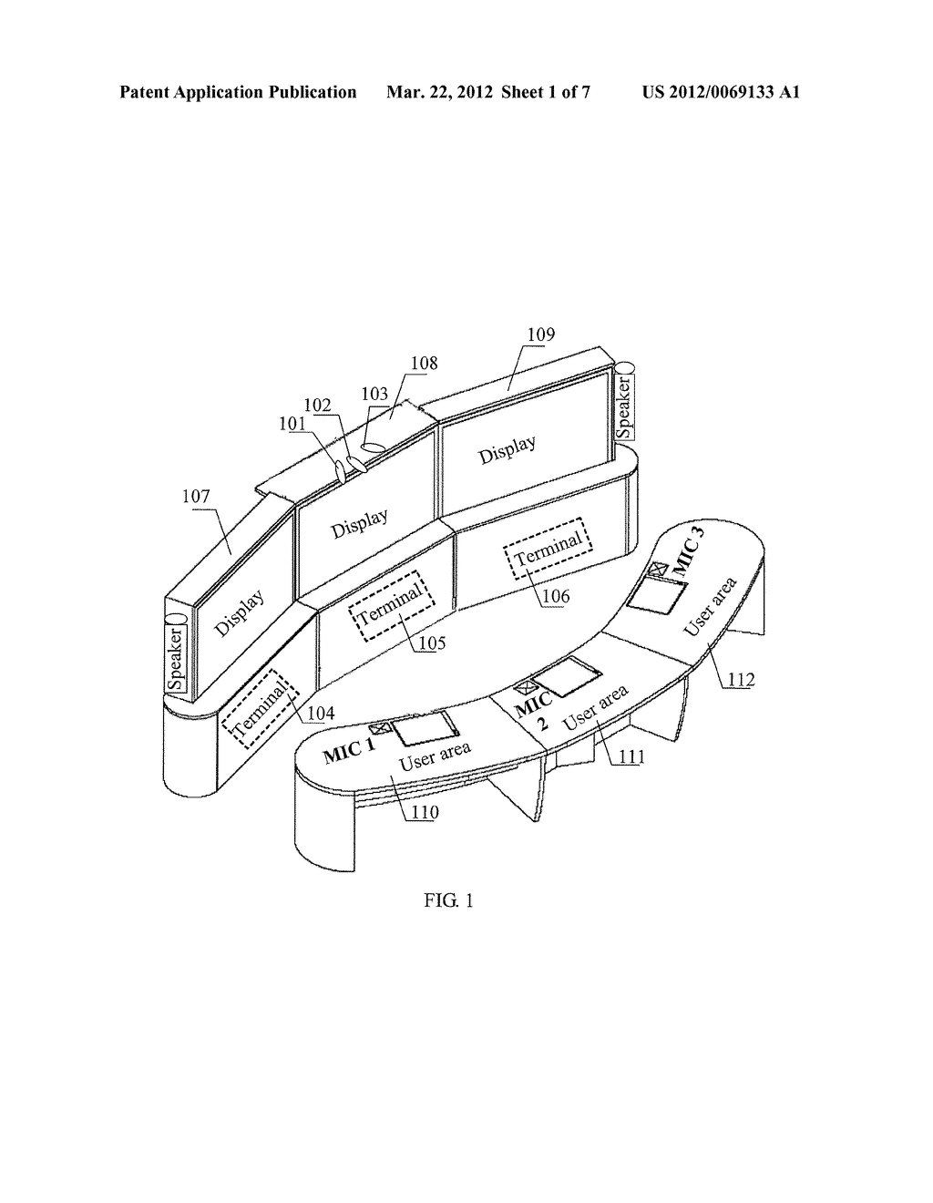 METHOD AND SYSTEM FOR VIDEO CONFERENCE CONTROL, VIDEOCONFERENCING NETWORK     EQUIPMENT, AND VIDEOCONFERENCING SITE - diagram, schematic, and image 02