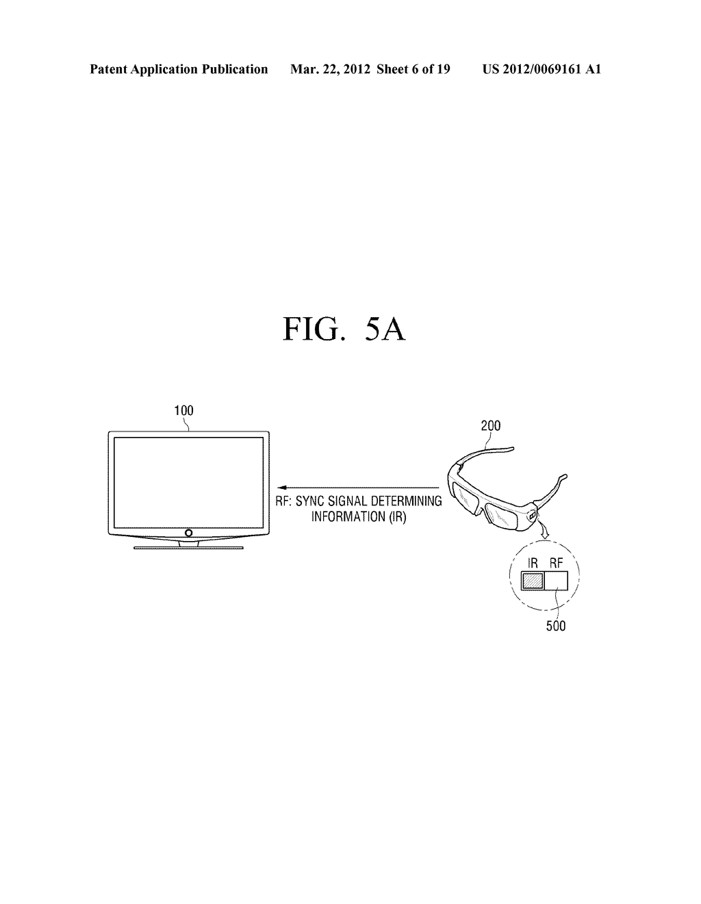 3D GLASSES AND 3D DISPLAY APPARATUS USING IR SIGNAL AND RF SIGNAL - diagram, schematic, and image 07