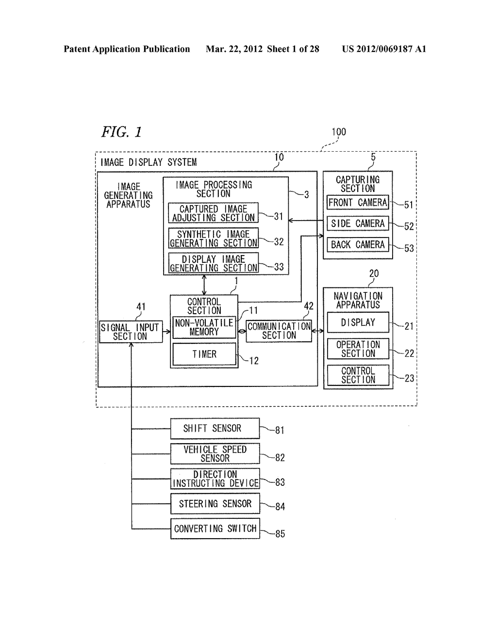 IMAGE GENERATING APPARATUS AND IMAGE DISPLAY SYSTEM - diagram, schematic, and image 02